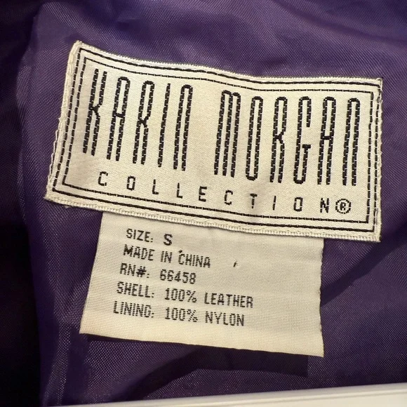 Daniel Hechter Violet Suede Blazer - Picture 2 of 4